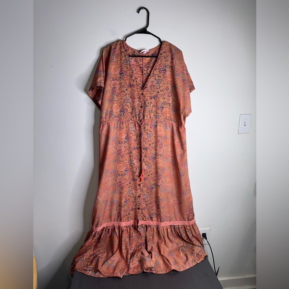 Anthropologie Boemo Floral Paisley Dress - Picture 2 of 11